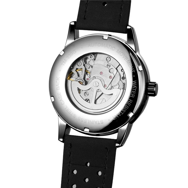 Часы наручные WINNER Мужские механические брендовые Роскошные модные в стиле