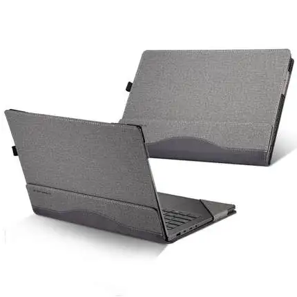 Чехол для lenovo Yoga 520, 14 дюймов, 520-14, 520-14IKB Flex 5, 14IKB, съемный чехол для ноутбука, Индивидуальная сумка, ручка, подарок - Цвет: light grey