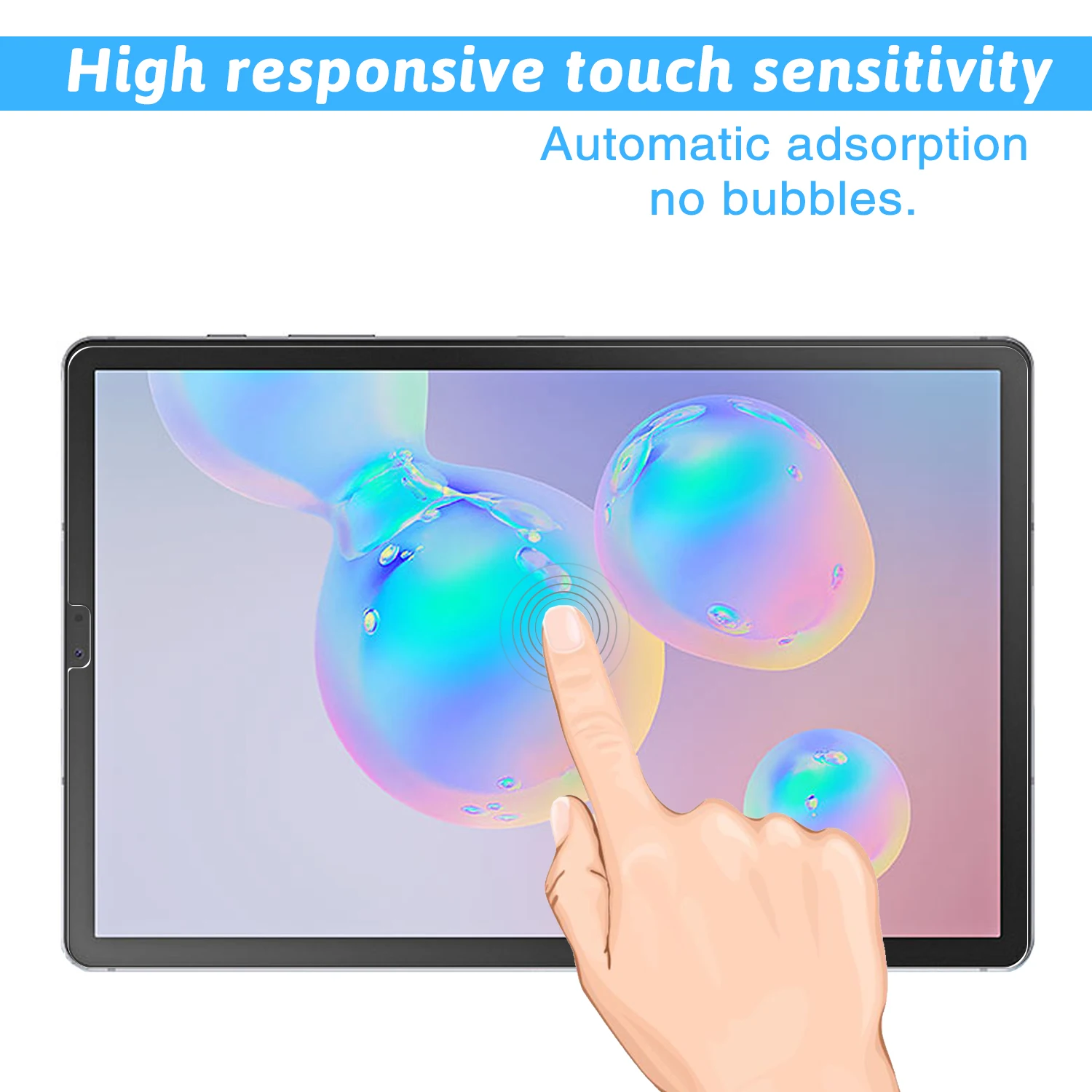 

for Samsung Galaxy Tab S6 Screen Protector (10.5") SM-T860/ T865, HD Clear Anti-Scratch Screen Protector