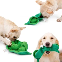 pet dog sniffing toy squeaky plush treat dispenser puzzle toys stress reliever interactive toy dogs snuffle bowl puppy chew toy
