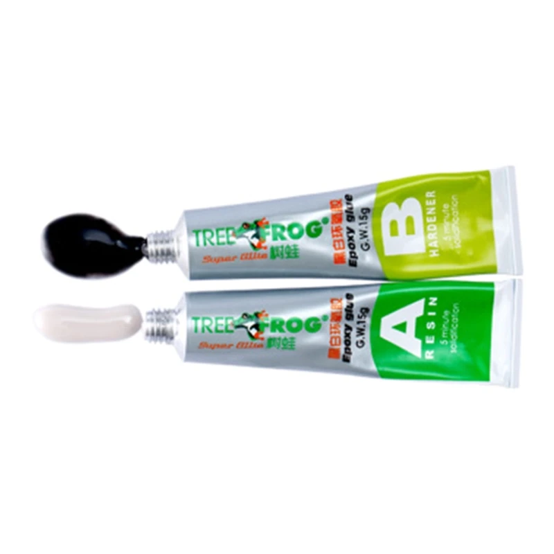 

2Pcs 30g Quick-drying Epoxy Resin AB Glue for Plastic Glass Metal Ceramic Strong N7MC