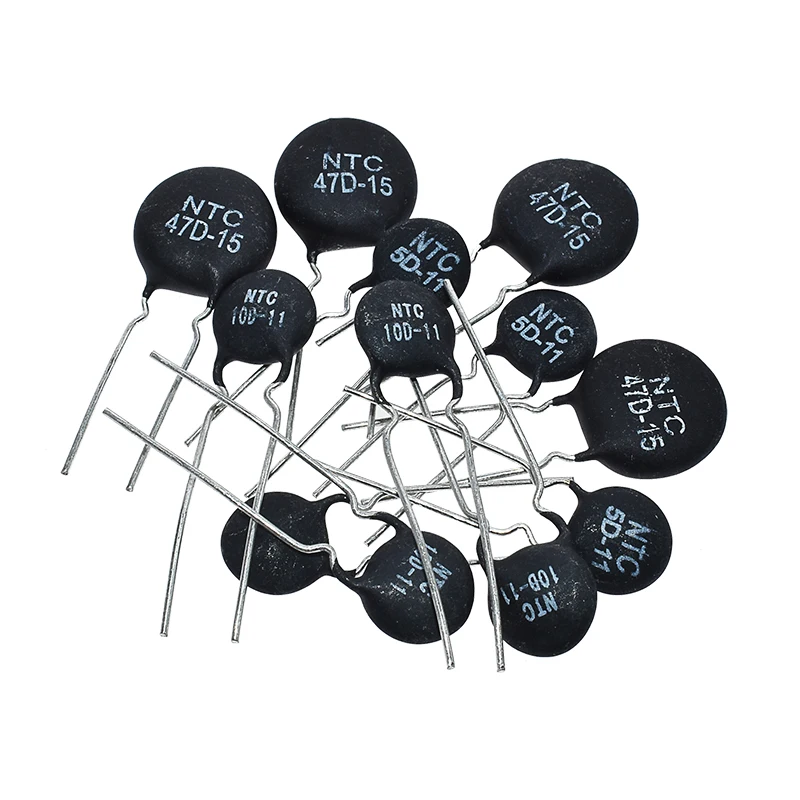 Терморезистор NTC 5D 11 10D 9 47D 15 20 13 8D 7 MF11 103 33D 20D 10 шт.|thermal resistor|ntc 5d-11ntc thermistor |