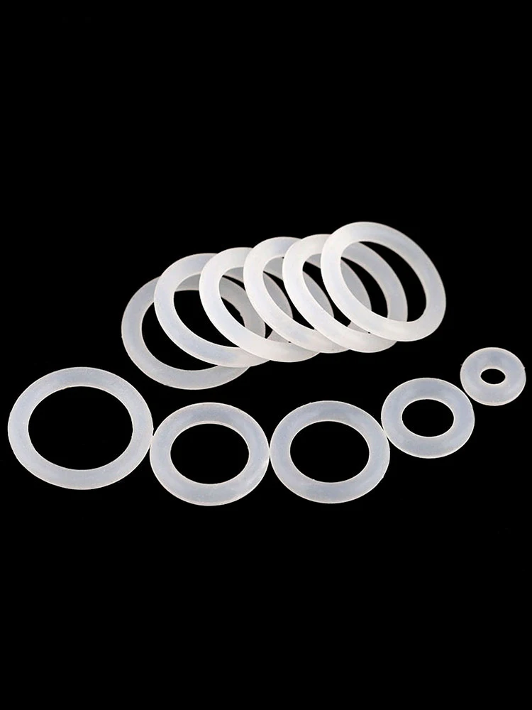 

High temperature resistant silicone ring O-ring sealing ring Silicone gasket Silicone rubber seal Rubber gasket Silicone ring