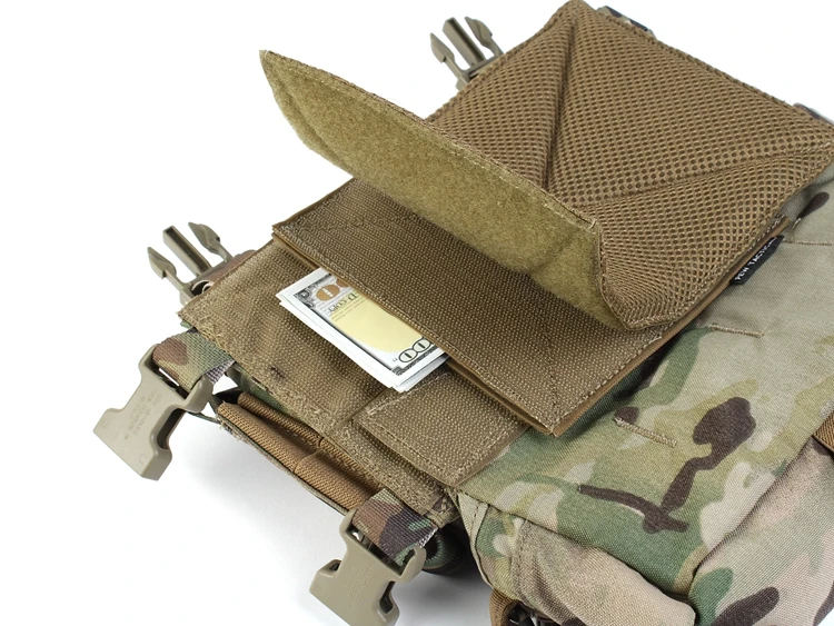 D3CRM Outdoor Sports Tactical Commander Chest Map Interlayer MK4 Hidden Chest Hanging Map Package