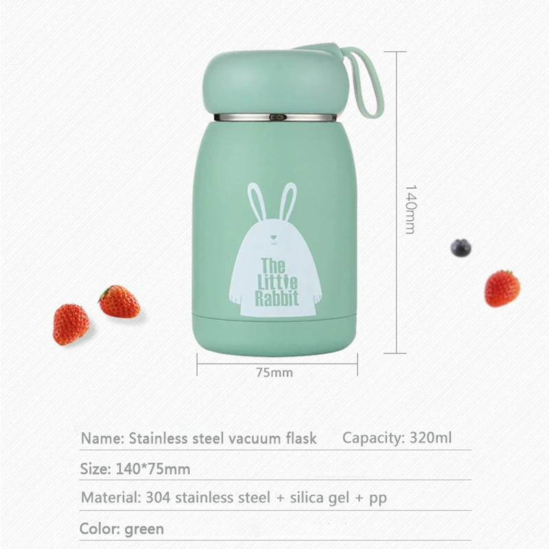 Изолированная Вакуумная бутылка для воды объемом 320 мл Термокружка Из