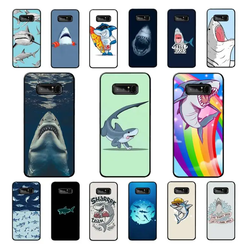 

MaiYaCa Ocean Whale Shark Swimming Phone Case for Samsung note 3 4 5 7 8 9 10 pro plus lite 20 ultra