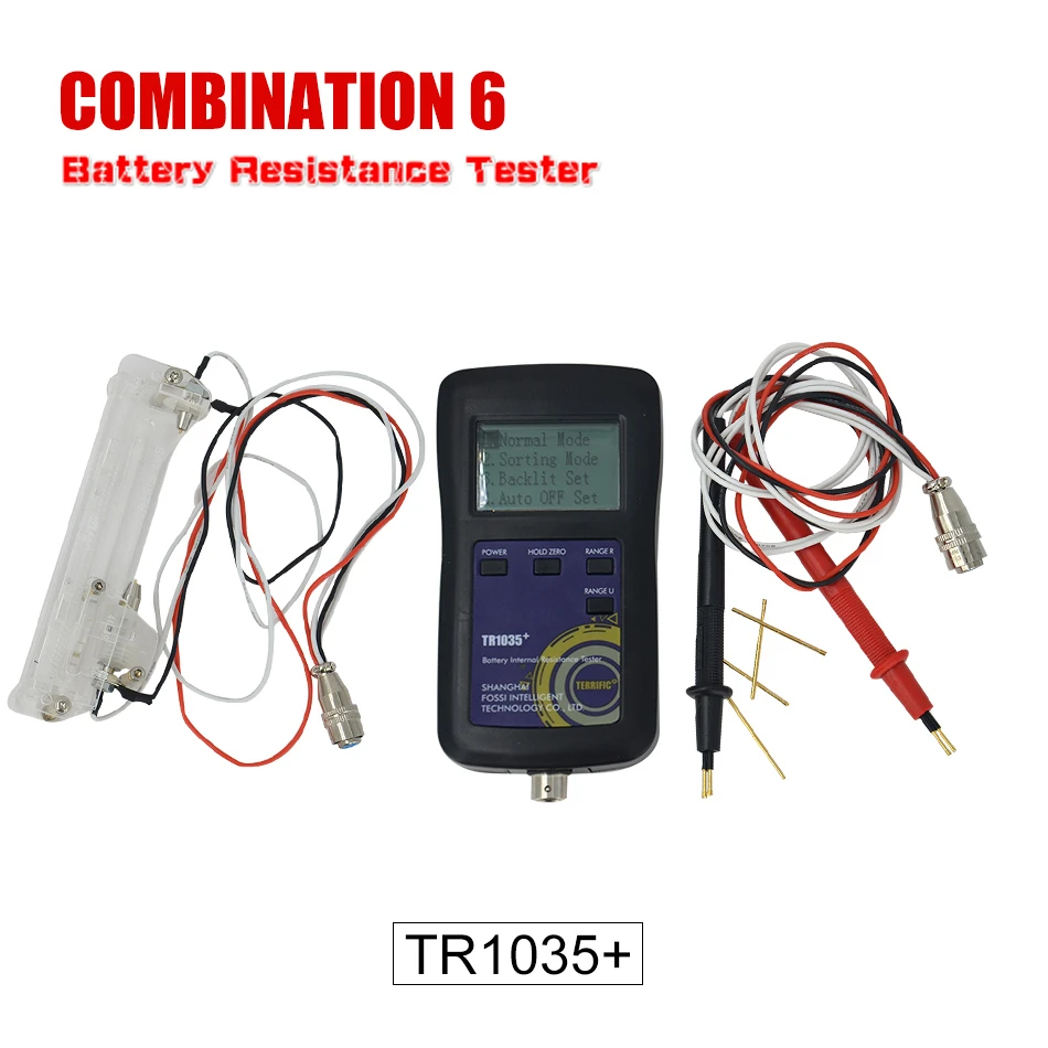 Upgrade YR1035 Digital Original Four-line TR1035 Lithium Battery Internal Resistance Test Electrical 18650 Dry Battery Tester C6