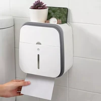 toilet paper holder waterproof tray roll paper towel wall mounted wc dispenser for toilet paper storage box bathroom accessories