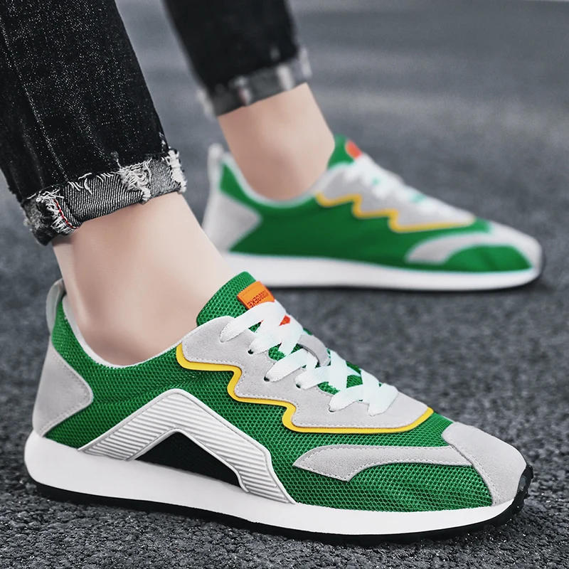

Men Casual Shoes Sneakers Fashion Light Breathable Spring Black Leisure Male Sneaker Summer Men's Sport For