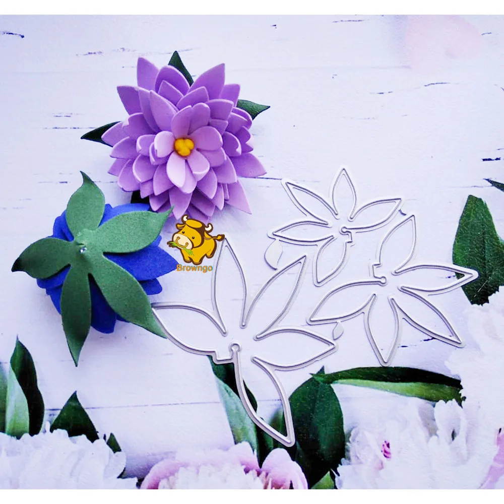 Металлический шаблон для тиснения в виде цветка водной лилии | Дом и сад