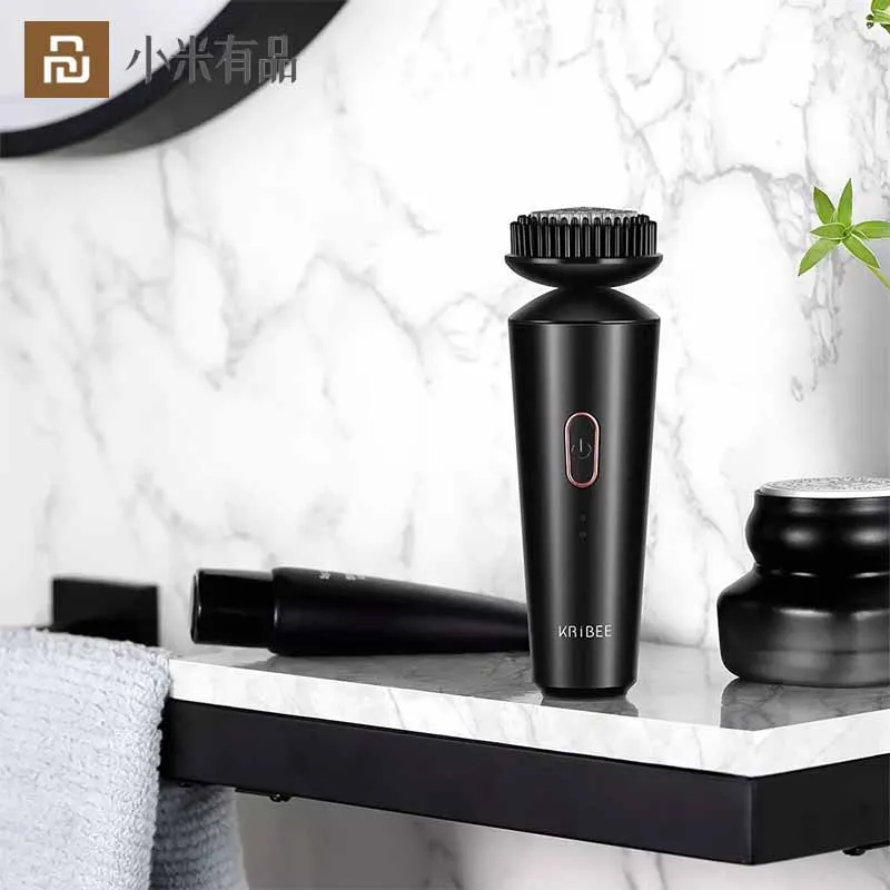 

Hot Youpin Kribee Electric Skin Cleanser Cleansing Instrument Deep Cleansing Face Face Care Cleanser IPX7 Skin Massager For Men