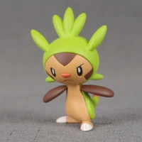 takara tomy genuine pokemon action figure pictorial book 650 chespin mc elf model doll collect souvenirs toy gifts