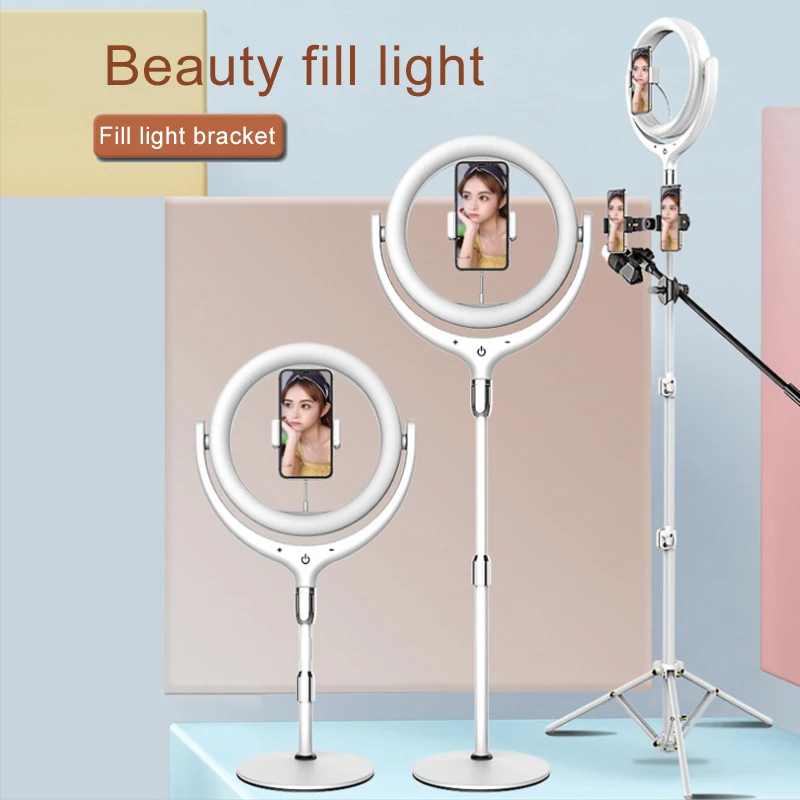 MAMEN 12 дюймов селфи кольцевой светильник светодиодный Диммируемый студийный