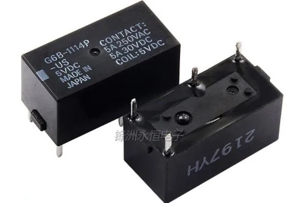 10 шт. релейная лампа 2114P 2214P 5 в постоянного тока 12 В постоянного тока 24 В постоянного тока 5A 100% Новый оригинальный