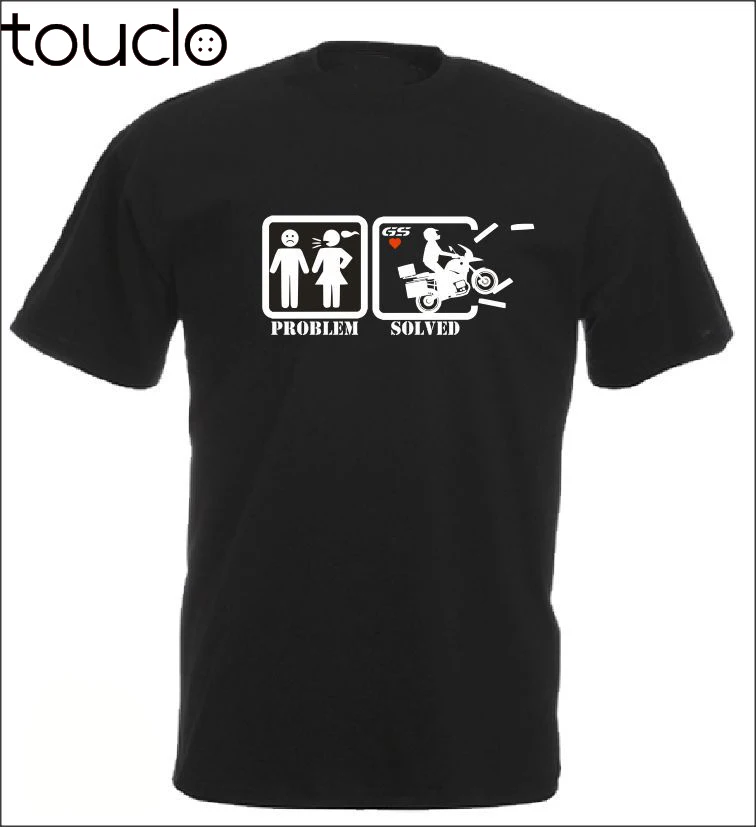 Мужские футболки модный грубый Топ футболка с круглым вырезом решим проблему