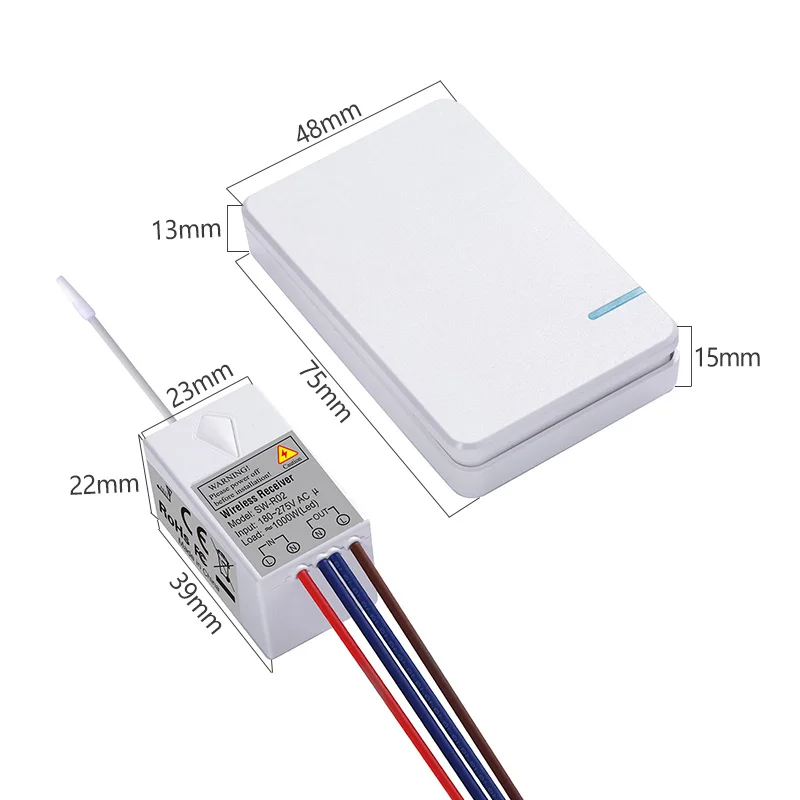 Водонепроницаемый беспроводной высветильник ель с дистанционным управлением