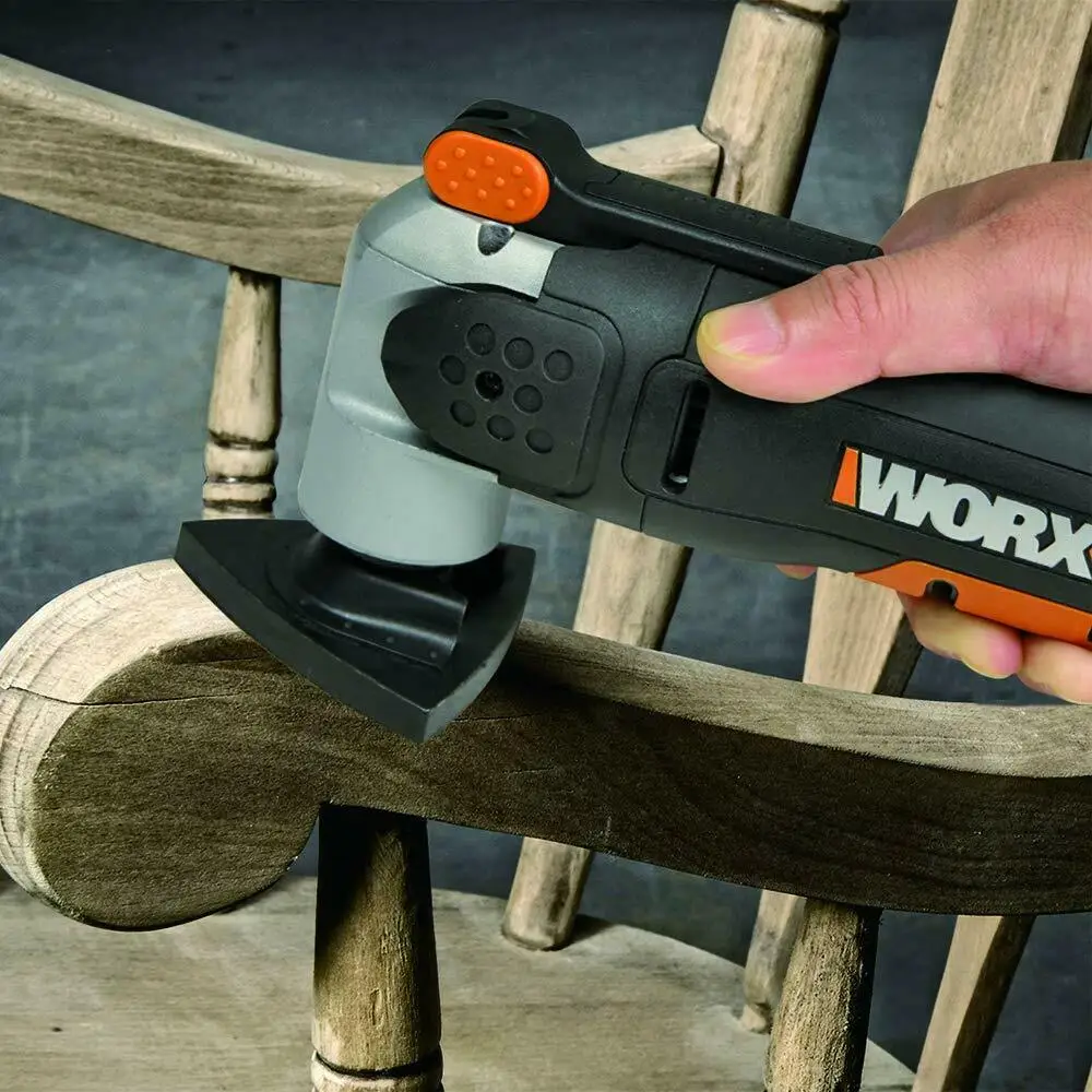 WORX WX678 маятниковая пила для резки дерева/металла, распила, скребка, шлифовка, лезвие пилы
