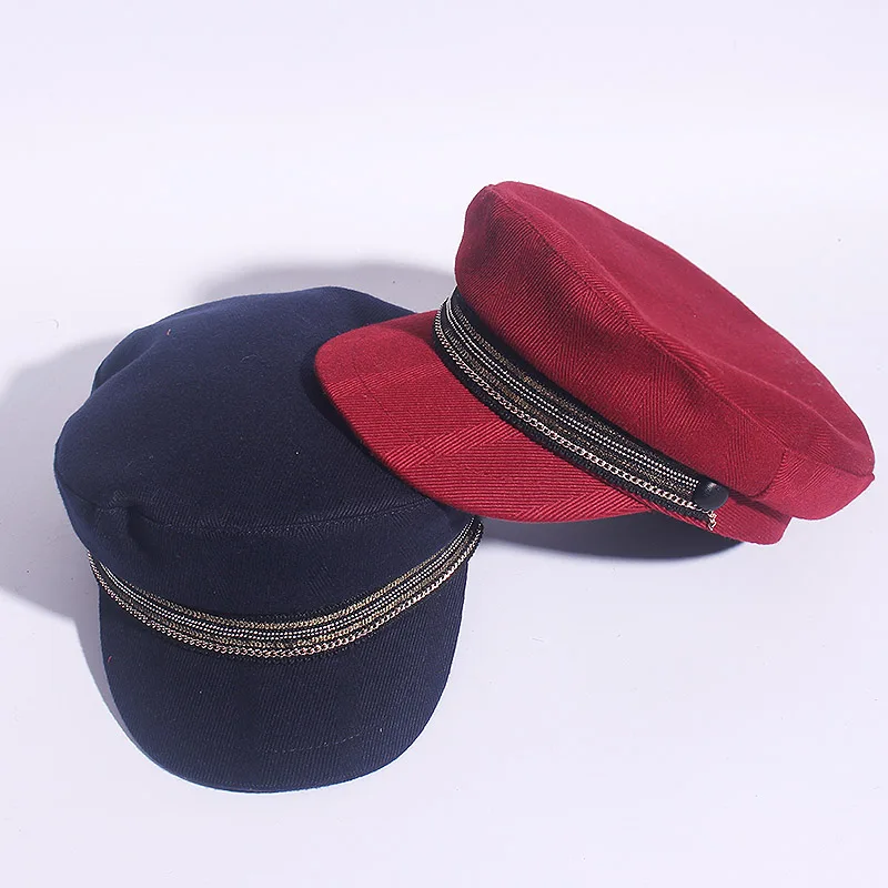 2019 Trend Winter Hats For Women French Style Baker's Boy Hat New Cool Women Baseball Cap Black Visor Hat Gorras Casquette