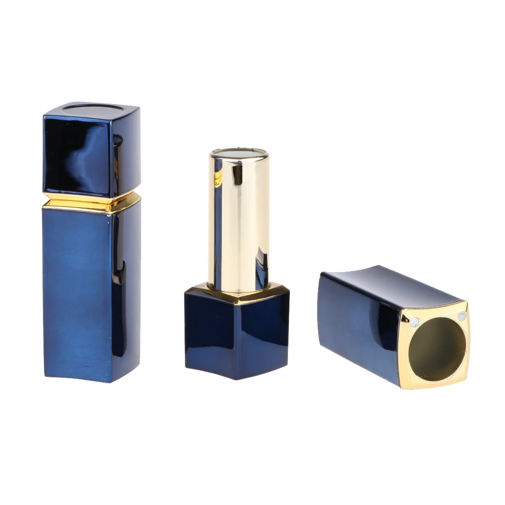 

2pcs Refillable Lipstick Lip Balm Tube Tube Container (Capacity: 3.5