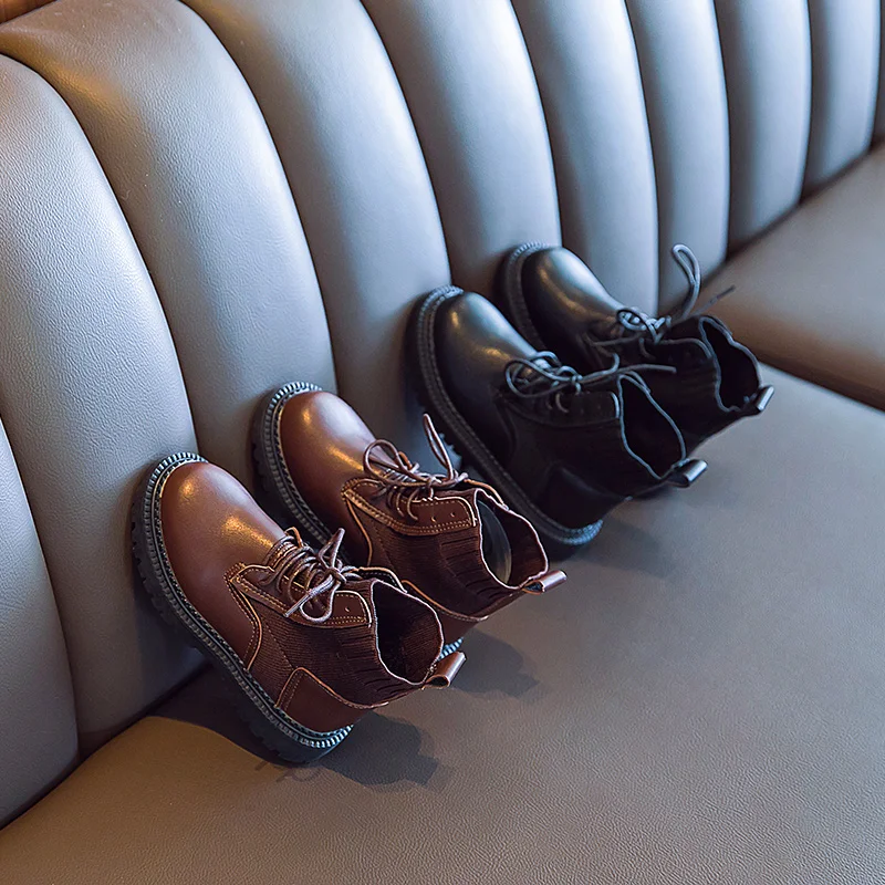 Новые модные удобные мягкие вязаные Ботинки martin в британском стиле для мужчин и