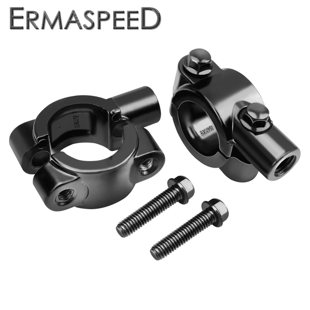 7/8 &quotмотоцикл Зеркало заднего вида 8/10 мм адаптер крепление держатели Handlerbar