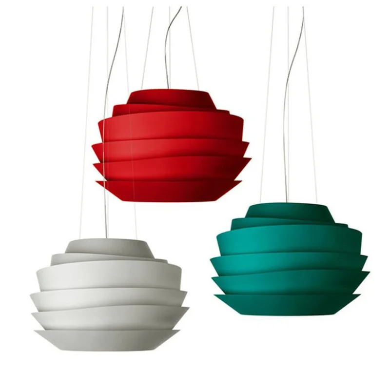 Скандинавский креативный художественный волнистый подвесной светильник