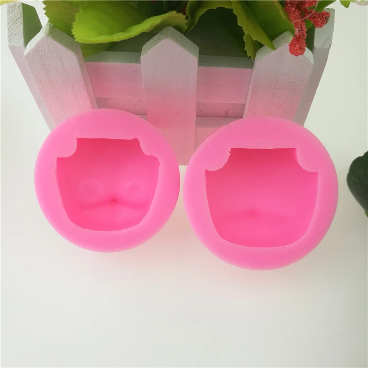 Силиконовая форма для украшения торта с 3D изображением лица Аксессуары выпечки |