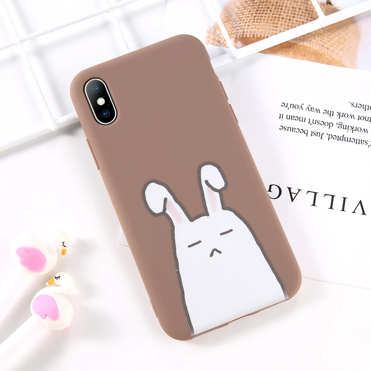 4288 USLION чехол для телефона с забавным динозавром из мультфильма для iPhone 11, 6, 7, 8 Plus, X, XR, XS, Max, милый чехол для iPhone 6 Plus, мягкий силиконовый чехол - Цвет: 4288