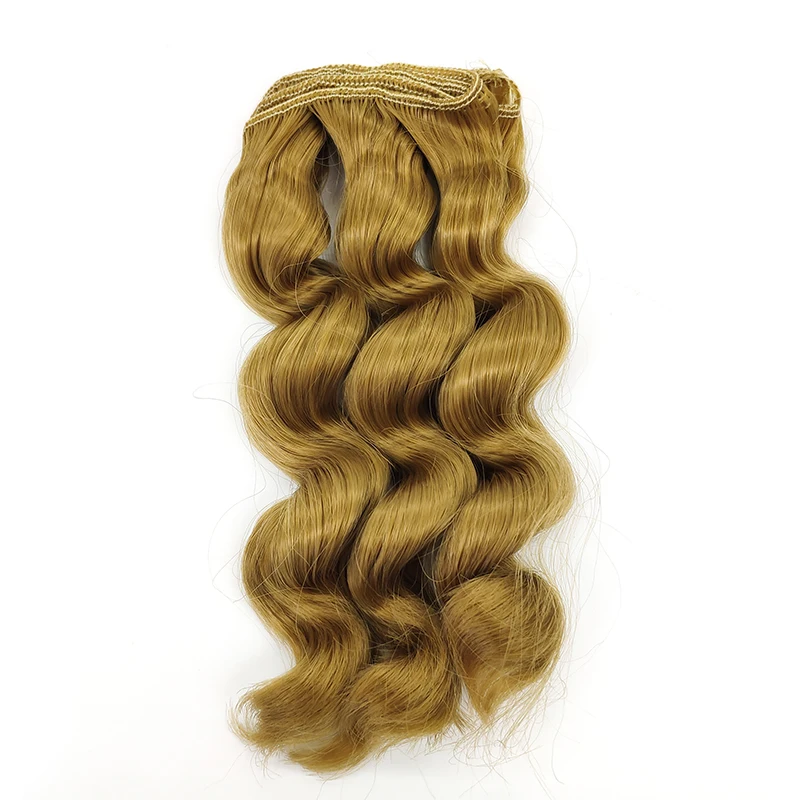 AAAA волосы для кукол трессы Высокое качество 15 см высокотемпературные