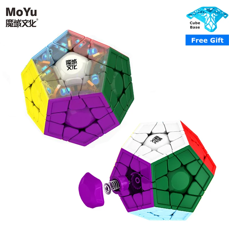 2020 Moyu Yuhu AoHun WRM 3x3x3 спидкуб Megaminx Магнитный куб moyu aohun WR M 12 двухсторонняя Магнитная