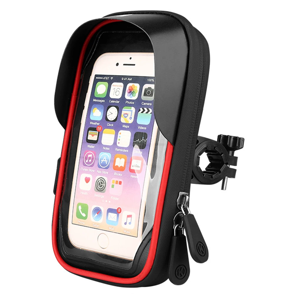

Waterproof Bicycle Bag Mobile Phone Mount Bag For 6.4 inch Phone Mount MTB Cycling Handlebar Bags Phone Case Bike Accessories