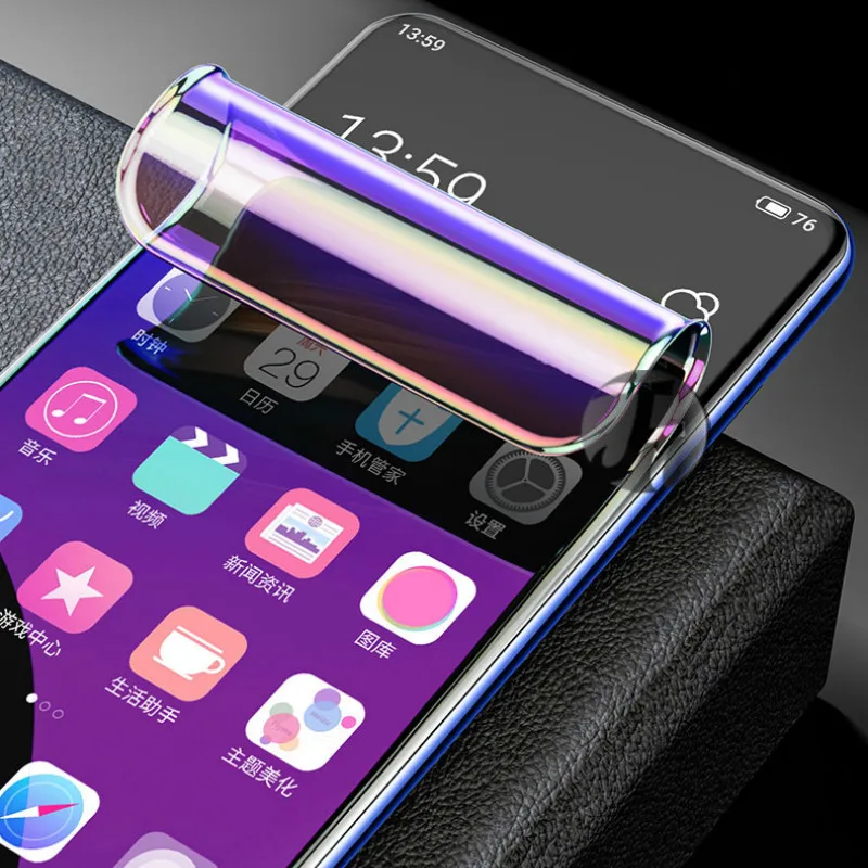 2шт передний Vivo NEX 3 3s NEX3 5G защитная пленка для экрана 6,89" полного покрытия матовая гибридная пленка Soft Hydrogel Nex On.