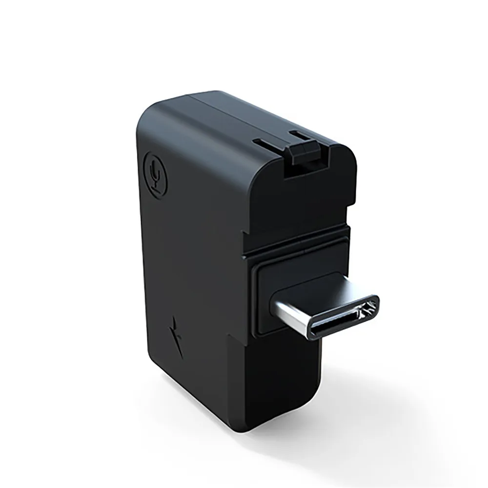 

Mini Charging Audio Adapter for Insta360 ONE X2 Mic Adapter for Insta360 ONE X2 Camera Accessories