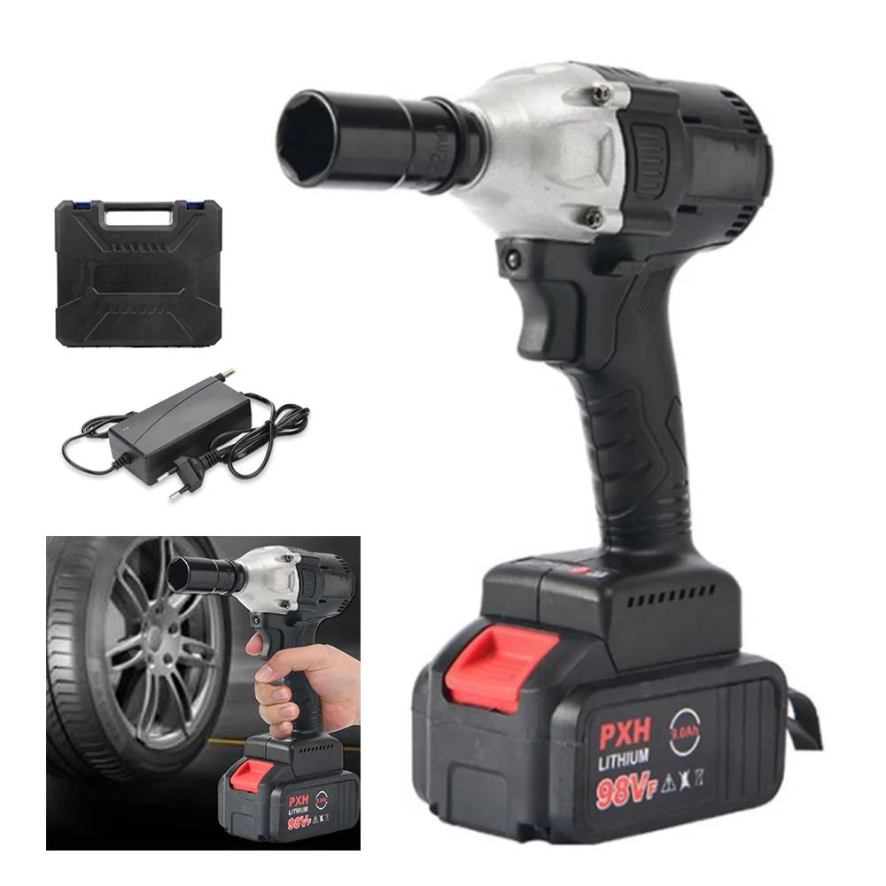 

[US regulations] 98V brushless rechargeable lithium battery impact wrench portable impact wrench
