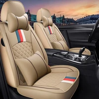 leather universal car seat covers for kia all model ceed rio carens kx3 k5 sportage sorento optima cerato picanto spectra soul