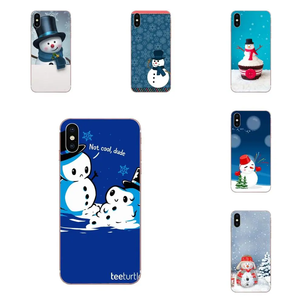 Счастливый новый год женился на рождественском снеговике для HTC Desire 530 626 628 630 816 820