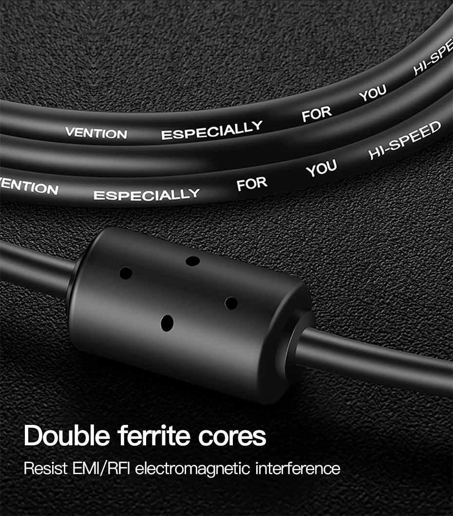 Vention USB 2,0 кабель для печати USB 2,0 type A Male-B Мужской синхронизатор сканер данных usb-кабель для принтера 1,5 m 3m для принтера hp canon epson