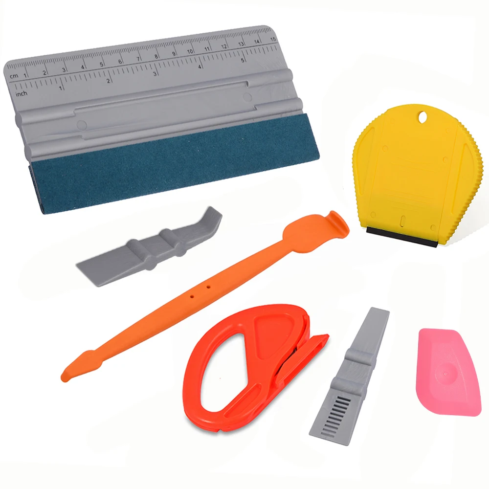 Набор виниловых инструментов для обертывания автомобиля ehris резак из