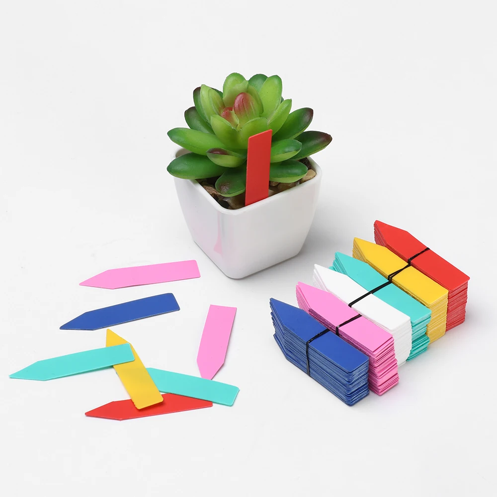 Лидер продаж 100 шт. Многоразовые водонепроницаемые ярлыки для мини-теплиц