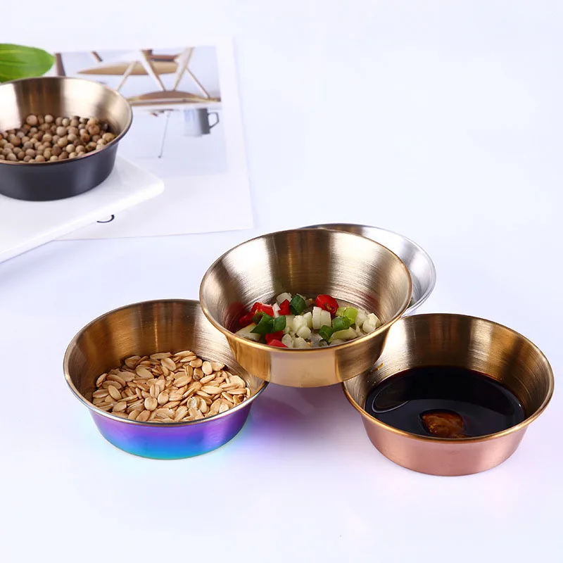 Миска для детских закусок из нержавеющей стали 304 миска приправ миниатюрная