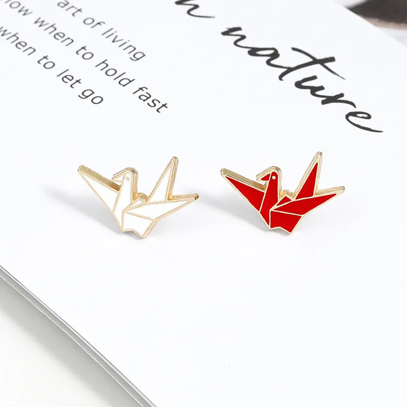 Милые Мультяшные бумажные бриллианты для женской булавки брошь Значки рубашки