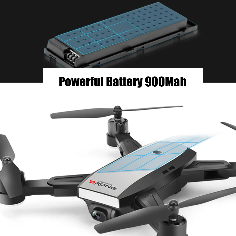 Квадрокоптер Радиоуправляемый Дрон Мини Складная селфи Дрон с Wi-Fi FPV 2MP Камера двойной gps высота Удержание Quadcopter игрушки VS s9 E58 H37 XS809