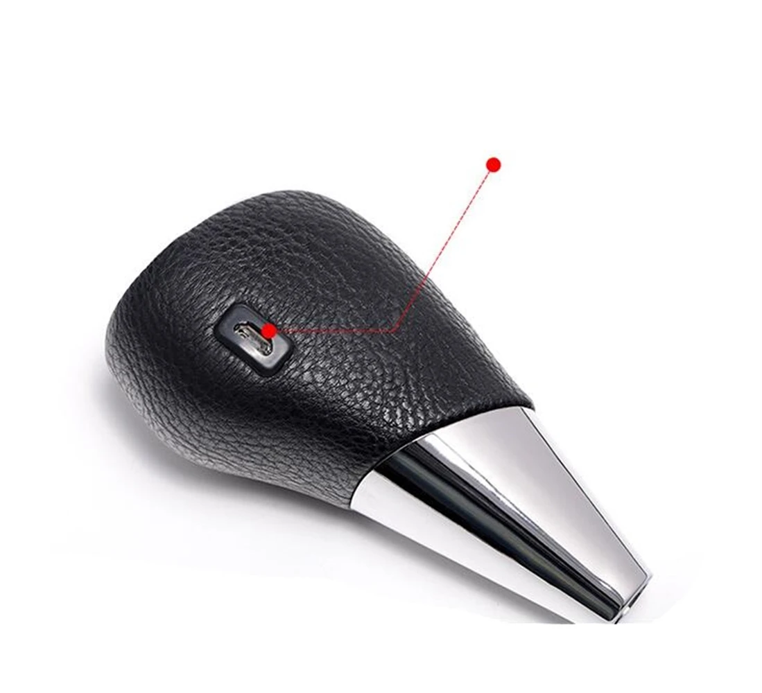 7 Colors Changes Activated Car Gear Shift Knob 5 6 Speed LED Handball Light Cigarette Lighter Charger Knobs AT MT | Автомобили и