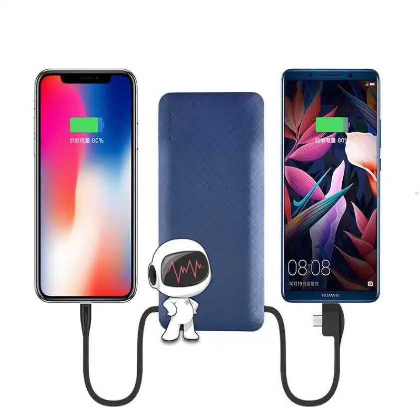 Vogek 10000 мАч Внешний аккумулятор для iPhone X 8 samsung S9 usb type C вход с зарядным кабелем внешний аккумулятор портативный внешний аккумулятор