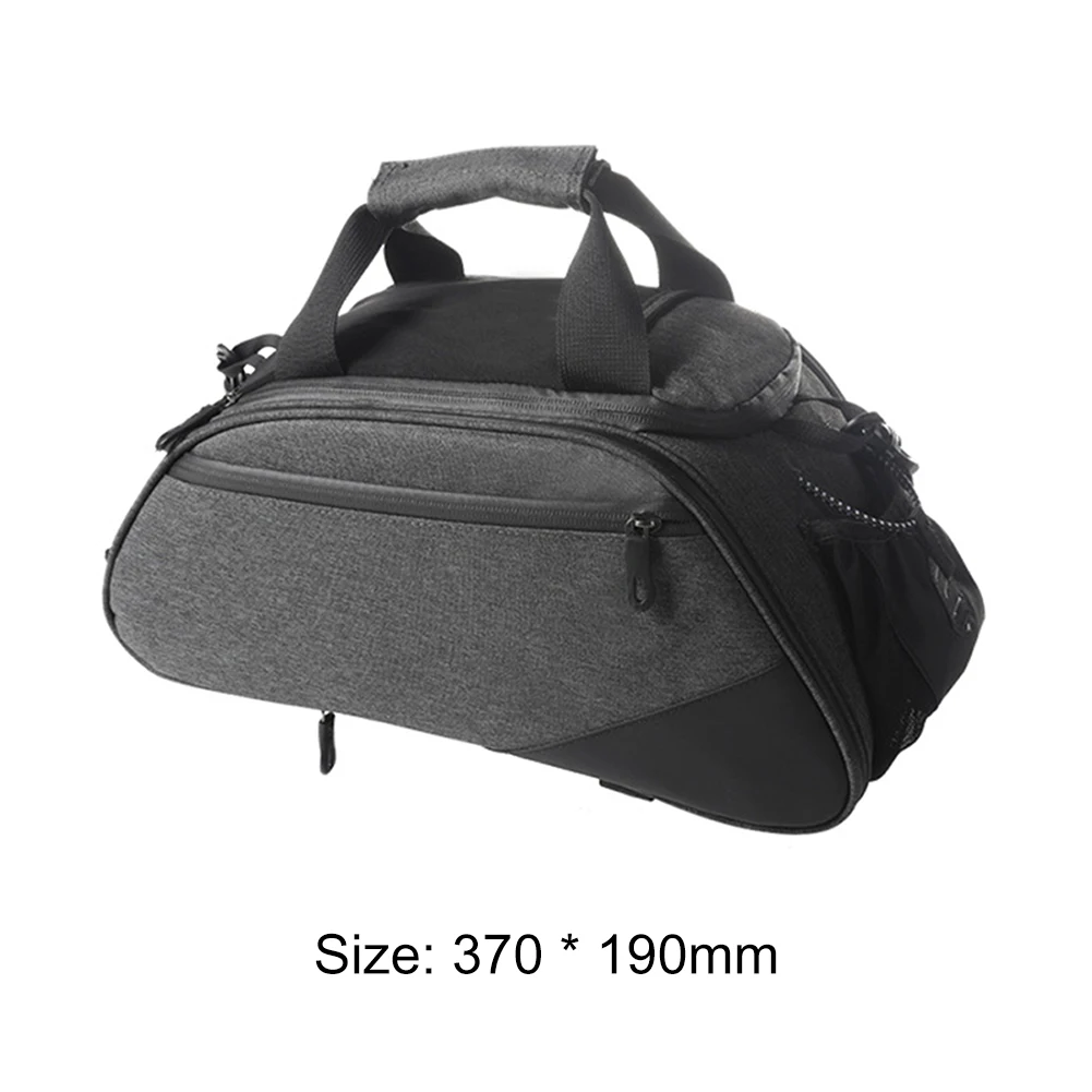 

Bicycle Carrier Bag Bike Rack Pannier Trunk Basket Back Seat Shelf Pouch Cycling Luggage Shoulder Handbag Bike Rear Bag