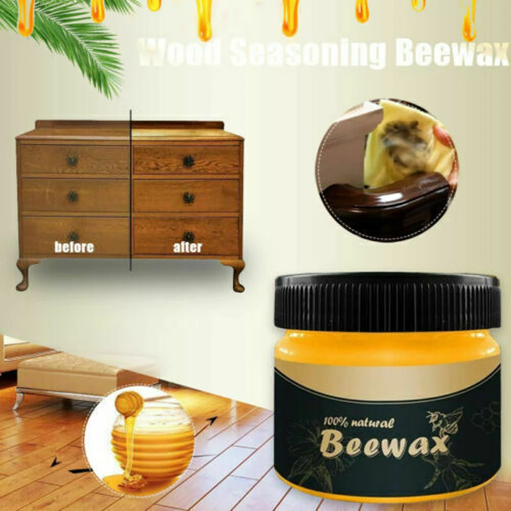 80 г пчелиного воска приправа Beewax натуральный пчелиный воск для полировки