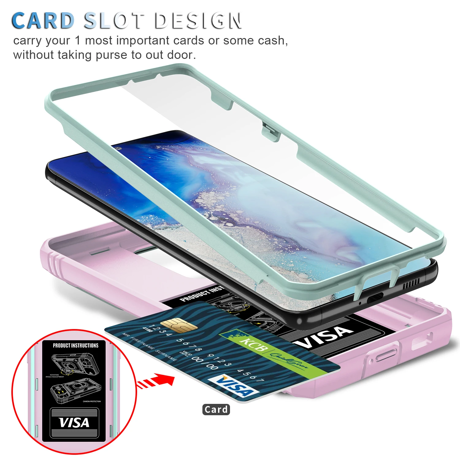 Армированный чехол для Samsung Galaxy S21 Ultra S20 FE A02S A12 A32 A52 A51 противоударный объектива