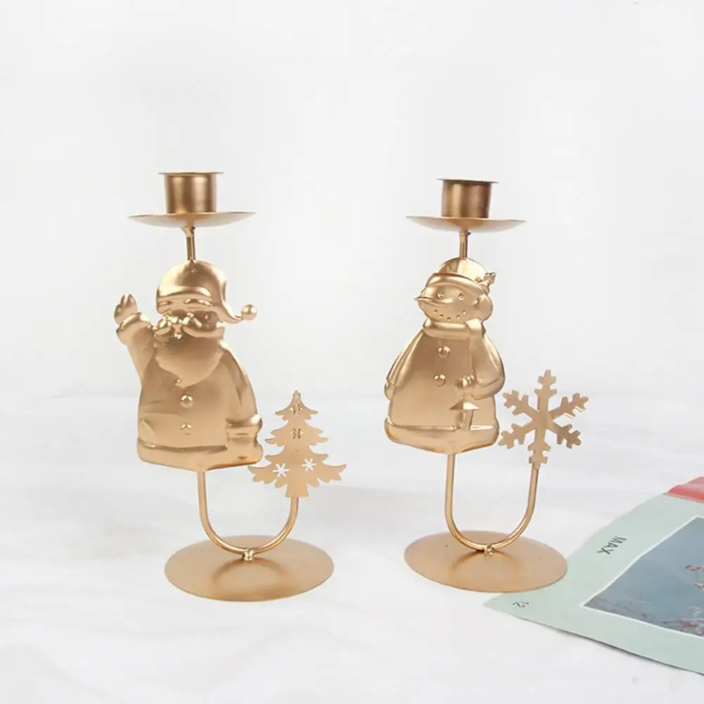 

Candle Stand Attractive Durable Stable Base Decorative Candle Display Stand Christmas Candlestick for Home