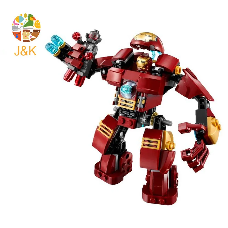 76031, 248 шт., супергерои, серия Ultron, фигурки, Железный человек, Халк, Бастер, модель, строительные блоки, кирпичи, игрушки, подарок, 7110