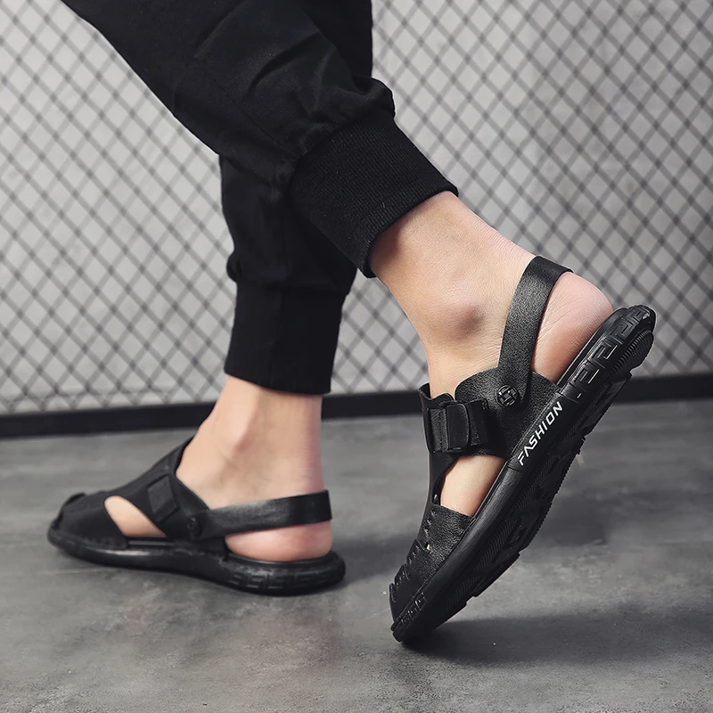 

Sandalen; Herren t-образным ремнем для Для мужчин Sandalle Homme; Спортивные сандалии Большие размеры Cuir; Летняя обувь; Пляжные сандалии; Sandalias De Casa Ete работ...